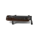 Medline Fold-Flat Overbed Table - Fold-Flat Overbed Table with Basket, Walnut - MDS108015