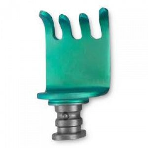 Medline Green 4-Teeth Caspar Cervical Retractor Blades - 19 mm x 40 mm Green Caspar Cervical Retractor Blade, 4-Teeth - MDS1080520