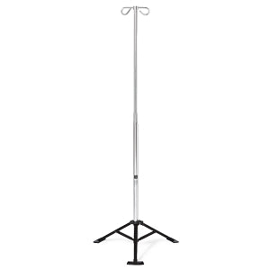 Medline Adjustable Home Care IV Pole - Adjustable Home Care IV Pole - MDS10HC
