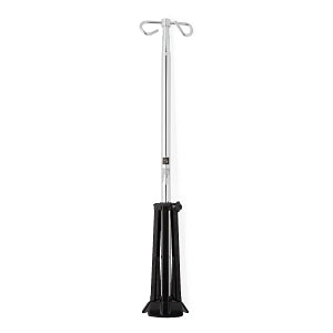 Medline Adjustable Home Care IV Pole - Adjustable Home Care IV Pole - MDS10HC