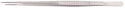 Medline DeBakey Tissue Forceps - Straight DeBakey Tissue Forceps with 2 mm Tips, 16" (40.6 cm) - MDS1130840