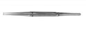 Medline Precise Touch Micro Forceps - Microforceps, Round Handle, 1 mm Ring Tip, 8" - MDS1204256