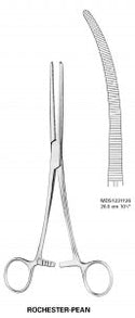 Medline Pean Artery Forceps - Pean Artery Forceps, Hemostat, German Grade Stainless Steel, Straight, 7.25" (18 cm) - MDS1231018