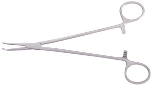 Medline Mixter Thoracic Forceps (Gemini-Type) - Thoracic Forceps, Mixter, Petit, 90°, Serrated Jaws, 7.25" - MDS1243117