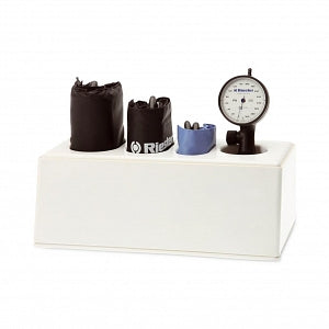 Medline Shock-Proof Aneroid Sphygmomanometers - Shock-Proof Aneroid with 3 Cuffs, No Box, White - MDS1261