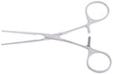 Medline DeBakey Ring-Handled Bulldog Clamps - DeBakey Ring-Handled Bulldog Clamp, Curved, 4-3/4", Pediatric - MDS1310312