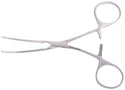 Medline Curved DeBakey Clamp - 5" (12.7 cm) Overall Length DeBakey Clamp with Curved 4.5 cm Jaw - MDS1312112
