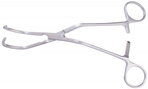 Medline Lambert-Kay Aorta Clamp - FORCEP, LAMBERT-KAY, CLAMP, 3/4 DEPTH, 8" - MDS1321120