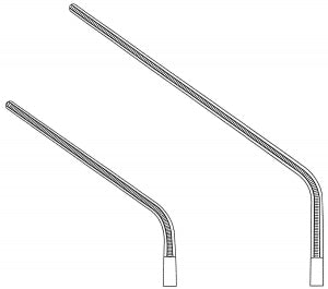 Medline DeBakey Multi-Purpose Clamps - CLAMP, MULTI-PURPOSE, DEBAKEY, 60DEG, 8.5" - MDS1325522