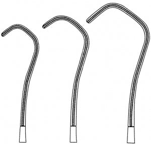 Medline Derra Miniature Anastomosis Clamps - FORCEP, CARDIO, DERRA, CURVED, 6.25", 16CM - MDS1329116