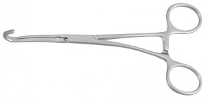 Medline Derra Miniature Anastomosis Clamps - FORCEP, CARDIO, DERRA, CURVED, 6.25", 16CM - MDS1329116