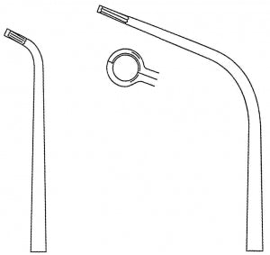 Medline Javid-Carotid Artery Clamps - Javid-Carotid Artery Clamp, Angled, 4 mm Ring - MDS1334318