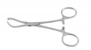 Medline Lorna Nonperforating Towel Clamps - Lorna Nonperforating Towel Forceps, Hemostat, German Grade Stainless Steel, 5.25" - MDS1412113