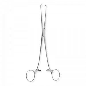 Medline Allis Tissue Forceps - 10" (25.5 cm) Allis Tissue Forceps with Coated 5 x 6 Teeth - MDS1500224