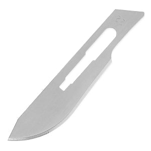 Medline Sterile Disposable Stainless-Steel Blades - Sterile Disposable Stainless Steel Surgical Blade, No. 22 - MDS15122