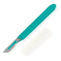 Medline Disposable Surgical Scalpels - Disposable Scalpel with Stainless Steel Blade, Sterile, No. 20 - MDS15220