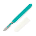 Medline Disposable Surgical Scalpels - Disposable Scalpel with Stainless Steel Blade, Sterile, No. 21 - MDS15221