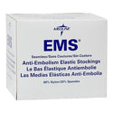 Medline EMS Knee-High Anti-Embolism Stockings - EMS Knee-High Anti-Embolism Stockings, Size S Long - MDS160628