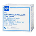 Medline EMS Knee-High Anti-Embolism Stockings - EMS Knee-High Anti-Embolism Stockings, Size L Long - MDS160668