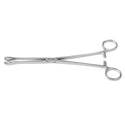 Medline Foerster Sponge Forceps - Foerster Sponge Holding Forceps, Straight, Serrated Loop Jaw, 9.75" - MDS1617025