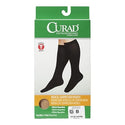 Medline CURAD Knee-High Compression Hosiery - CURAD Knee-High Compression Hosiery with 15-20 mmHg, Tan, Size B, Short Length - MDS1700BTS