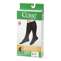 Medline CURAD Knee-High Compression Hosiery - CURAD Knee-High Compression Hosiery with 15-20 mmHg, Tan, Size B, Short Length - MDS1700BTS