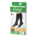 Medline CURAD Knee-High Compression Hosiery - CURAD Knee-High Compression Hosiery with 20-30 mmHg, Tan, Size G, Short Length - MDS1702GTS