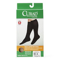 Medline CURAD Knee-High Compression Hosiery - CURAD Knee-High Compression Hosiery with 30-40 mmHg, Tan, Size A, Regular Length - MDS1704AT