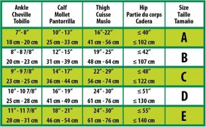 Medline CURAD Compression Pantyhose - CURAD Compression Pantyhose with 15-20 mmHg, Tan, Size E - MDS1719ET