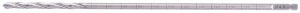 Medline Three Fluted Drill Bits - DRILL BITS, THREE FLUTED, 4.5MM CAL, 8" - MDS18202045