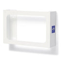 Medline White Powder-Coated Steel Glove Dispensers - White Powder-Coated Steel Glove Box Holder, Horizontal Mount, Triple - MDS193097B