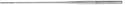 Medline Lathbury Cotton Applicators - Lathbury Cotton Applicator, Nickel-Silver Alloy, 6" Overall Length, Triangular Tip, Light Model - MDS2022711