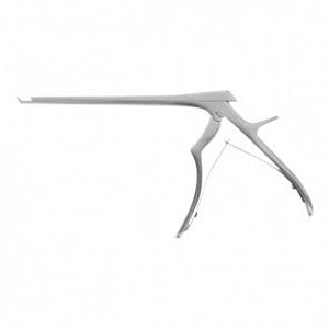 Medline Ferris Kerrison Smith Rongeur With Thin Foot Plate - Ferris Smith Kerrison Rongeur, Angled 40°, Thin Foot Plate, 3 mm Bite, 10" Long - MDS2035034