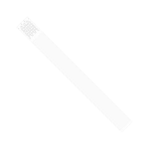Medline Tamper Resistant Adhesive Closure ID Bands - Tyvek ID Band, 10" x 1", Solid White - MDS2101M