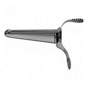 Medline Brinkerhoff Rectal Speculums - Medium 3.75" (9.5 cm) Long Brinkerhoff Rectal Speculum, 1" - 5/8" Diameter - MDS2262466