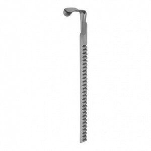 Medline Retractors and Retractor Blades - Universal Ring Retractor Blade, 3/4" x 2" (1.9 cm x 5.0 cm) - MDS2264598