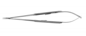 Medline Precise Touch Jacobson Micro Ndle Holder - Jacobson Micro Needle Holder, Curved, No Lock, 8.25" - MDS2406127