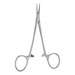 Medline Webster Microsurgery Needle Holders - 4.75" (12.1 cm) Smooth Baby Webster Needle Holder - MDS2410012