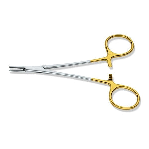 Medline Webster Microsurgery Needle Holders - 4.75" (12.1 cm) Webster Needle Holder with Smooth Tungsten Carbide Inserts - MDS2410413