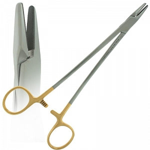 Medline Mayo-Hegar Needle Holders - 5" (12.7 cm) Delicate Mayo-Hegar Needle Holder - MDS2419015