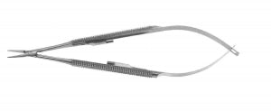 Medline Precise Touch Jacobson Micro Ndle Holder - Jacobson Castroviejo Micro Needle Holder, Curved, Lock, 5.75" - MDS2420654
