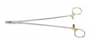 Medline Wangensteen Needle Holder Forceps - Wangensteen Needle Holder, Tungsten Carbide, 10.75" - MDS2426427