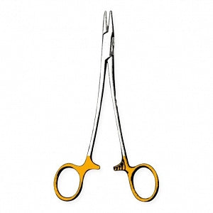 Medline Olsen-Hegar Micro Needle Holders - Olsen-Hegar Smooth Needle Holder with Tungsten Carbide Inserts, 6-3/4" (17.1 cm) - MDS2441416