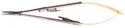 Medline Castroviejo Smith Needle Holder Forceps - Castroviejo Smith Needle Holder, Tungsten Carbide, Curved, Microvascular, 5-5/8" - MDS2467514