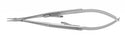 Medline Castroviejo Eye Needle Holders - 5-1/2 (14 cm) Long Shank Castroviejo Eye Needle Holder with 9 mm Long Straight, Smooth Jaws and Lock - MDS2482214
