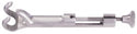 Medline Lowman Bone Holding Clamps - 7.25" (18.4 cm) Medium Lowman Bone Holding Clamp with 1 x 2 Prongs - MDS3244118