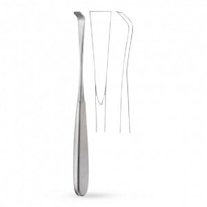 Medline Semb Periosteal Elevators - Semb #4 9" (22.9 cm) Periosteal Elevator with 90˚ Angle 3 mm Square End Blade - MDS3574578