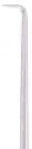Medline Rhoton Hooks - 7.5" (19 cm) German Stainless Steel Rhoton Hook with 90° Angle Blunt Tip - MDS3785010