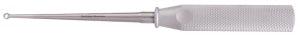 Medline Cone Ring Curettes - Cone Ring Curette, Angled, 9.5 mm, Aluminum Handle, 9" - MDS4020309