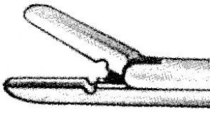 Medline Love-Gruenwald Forceps - RONGEUR, IVD, CUSHING, STR, 2X10MM, 5" - MDS4042001